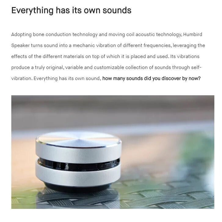 Portable Anything Speaker